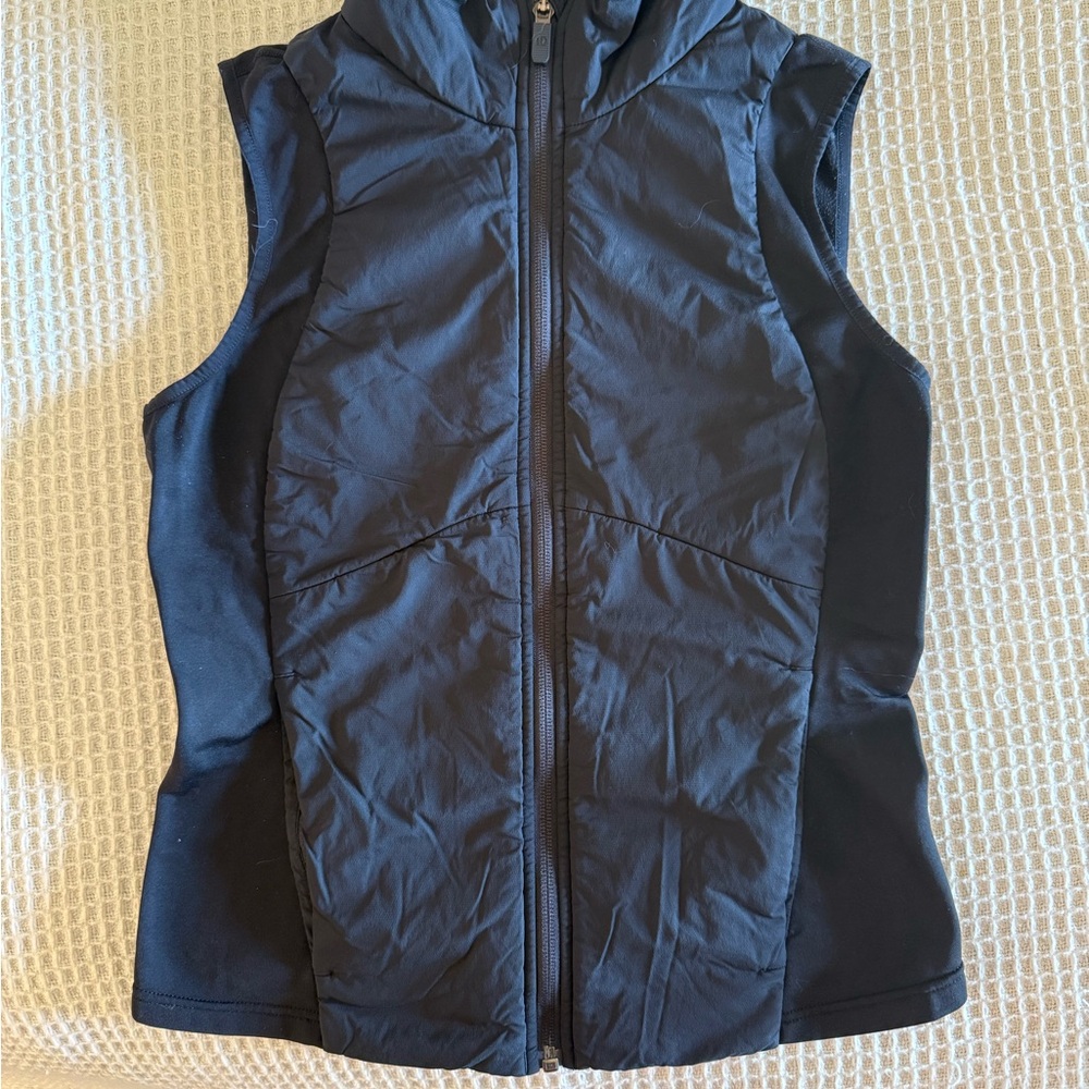 Lululemon Athletica Black Hooded Vest